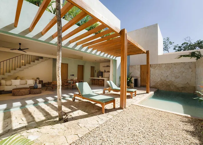 Stylish 3-bedroom With Private Pool Villa Tulum
